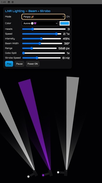 lnr lighting apk untuk android